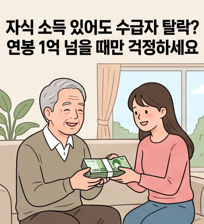 기초생활수급자 부양의무자 기준 2026, 자녀 소득 얼마면 탈락할까