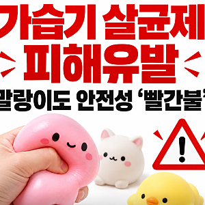 가습기 살균제 피해 유발 성분… 말랑이도 안전성 ‘빨간불’