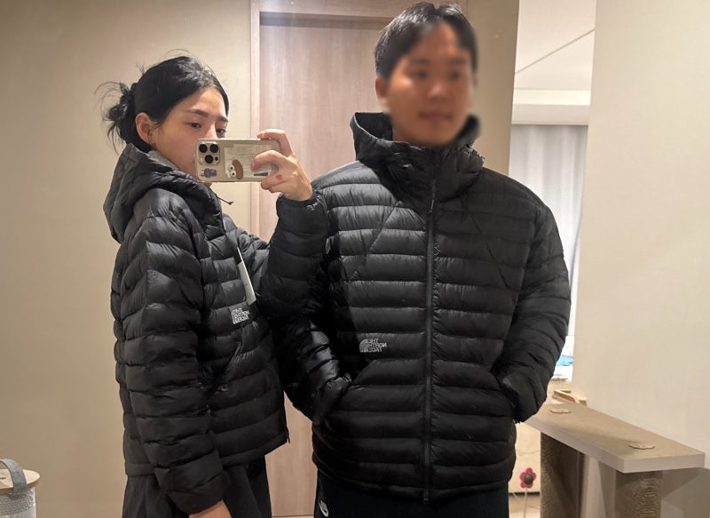 노스페이스 벤투스 경량패딩 내돈내산 후기｜남성 NJ3NS56J vs 여성 NJ3NS83J