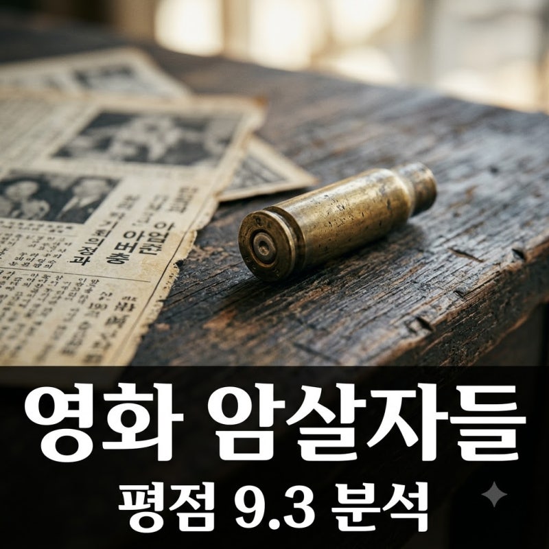 암살자들 영화 평점 9.3 찍은 진짜 이유 결말 해석까지