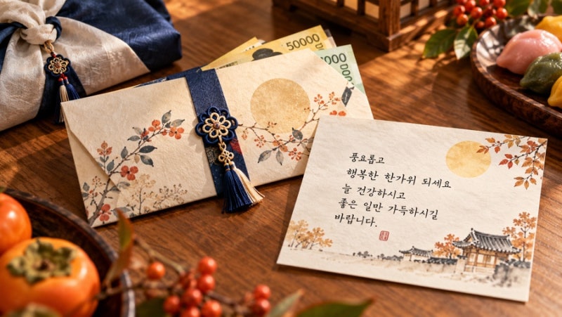 부모님·조카·자녀 추석 용돈 나이별 평균은? 마음을 전하는 감동 추석 인사말 총정리