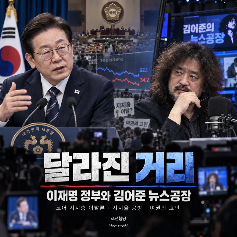 동지에서 부담으로…‘李 비관론’ 쏟아내는 김어준과 이재명 정부의 불편한 거리