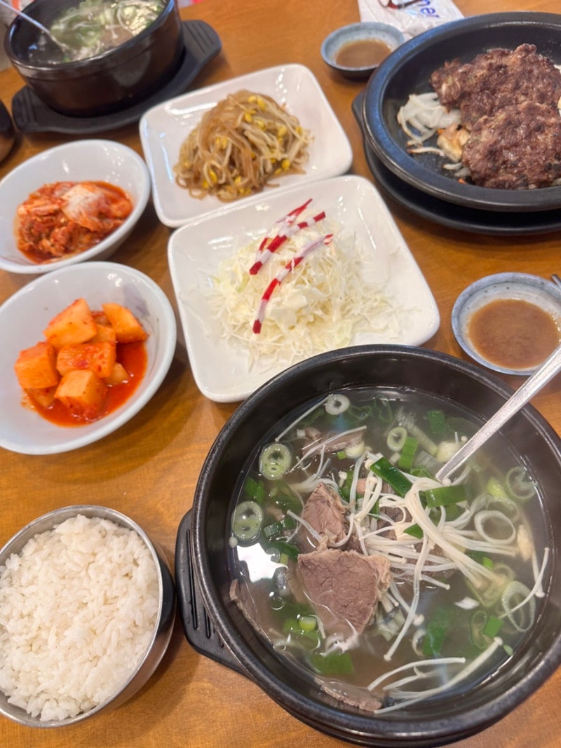 광명 밤일마을맛집 예소담 나주곰탕 뜨끈한 나주곰탕과 한우떡갈비 후기