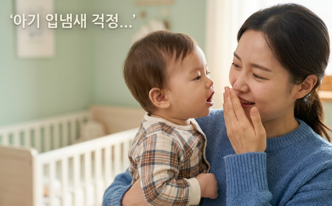 양치 잘해도 나는 아기 입냄새, '이 부위' 안 닦으면 평생 고생합니다
