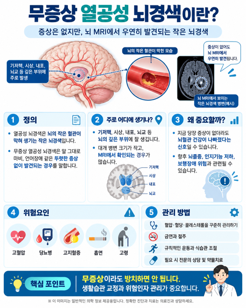 진구성·무증상 뇌경색 I63 vs I69_Prepared by 서호석손해사정사