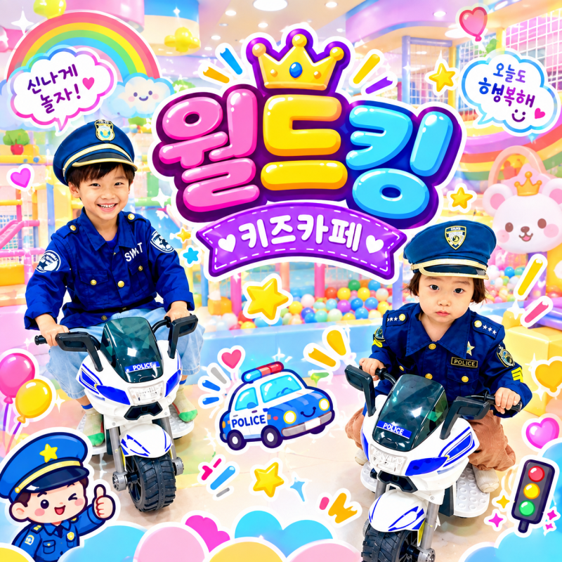 Busan World King Kids Cafe Sasang Branch: New, Large, Baby-Friendly, and Affordable - A Real Review