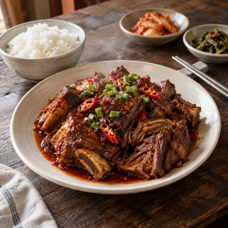 "남편이 매일 해달라고 졸라요"...매운 소갈비찜 레시피 압력밥솥 성공 후기 폭발한 비결