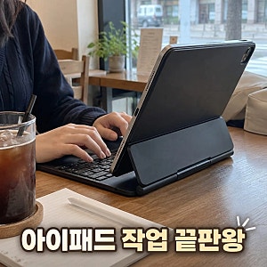 DSM 아이패드 매직 키보드 케이스 플립 프로 에어 S사이즈 회전형 가성비 종결템 총정리