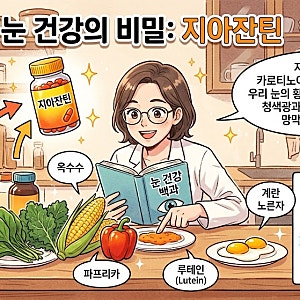 지아잔틴 효능과 부작용｜눈 건강 때문에 알아본 지아잔틴 이야기