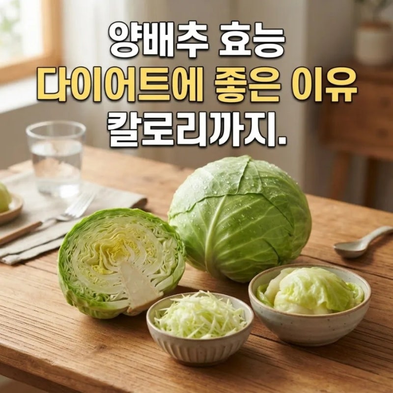 양배추 찌는법은? 찌는 시간과 아삭하게 찌는 방법