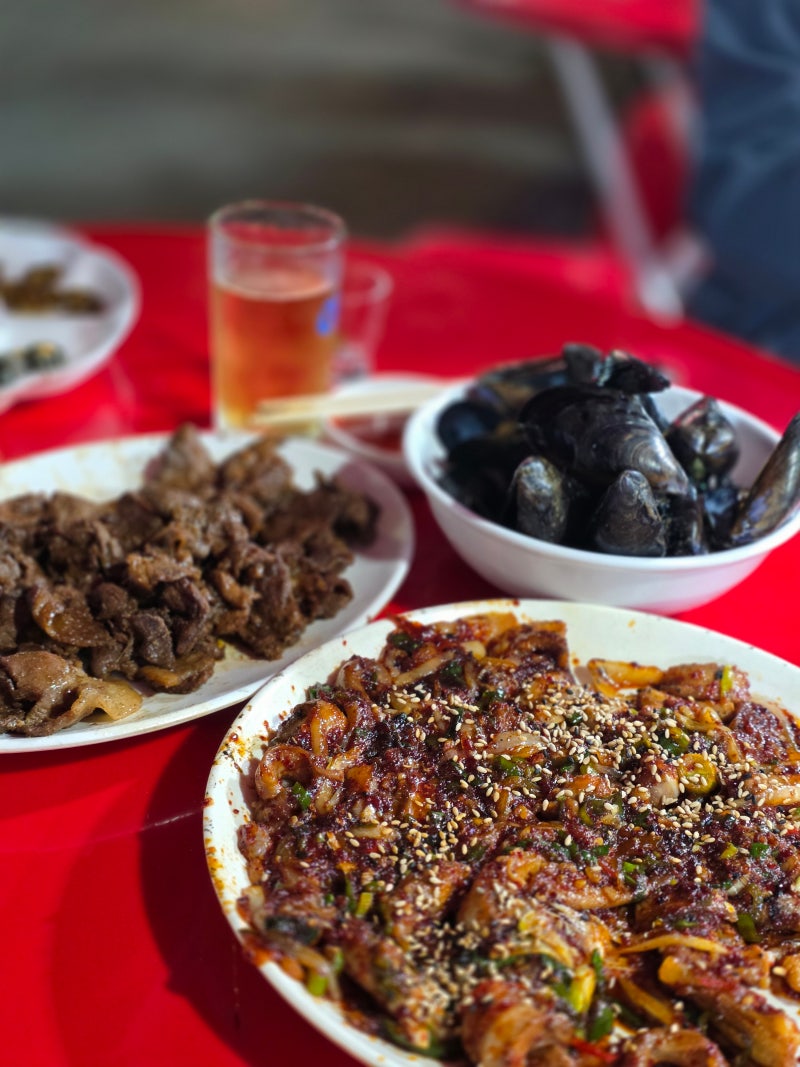 대구 칠성시장 포장마차 안주 맛집 희준이네포차 위치