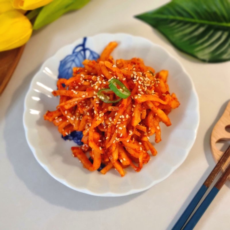 무생채 황금레시피 아삭하고 맛있게, 무생채 만드는법