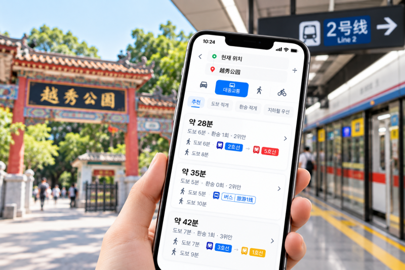 중국 고덕지도 대중교통 길찾기: 관광지까지 지하철·버스로 가는 실전 가이드