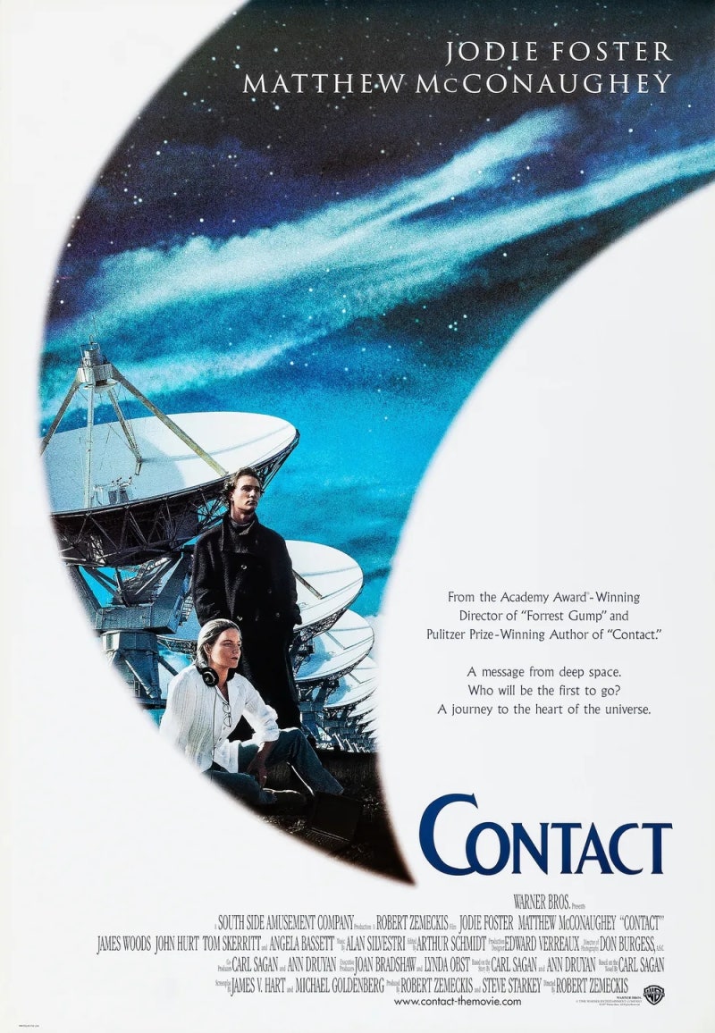 [홍카페] 영화 콘택트 (Contact, 1997) 조디포스터, 매튜 맥커너히 주연...