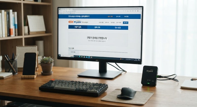 하이패스 단말기 통행료 할인 온라인 셀프 등록 방법 완벽 정리! (전기차ㆍ다자녀ㆍ장애인용....