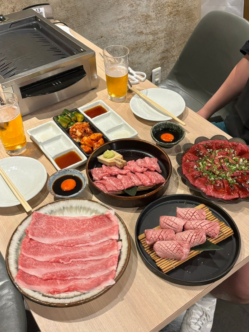[일본여행/오사카] 야끼니꾸Lab(라보) 우메다점 | 가성비 무한리필 야끼니꾸 맛집 추천✨