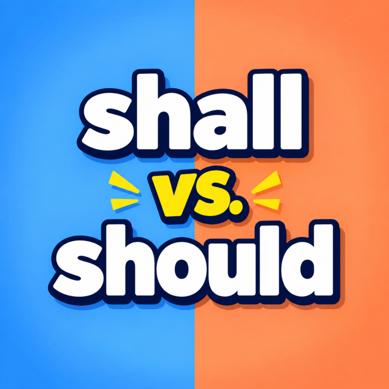 shall vs. should