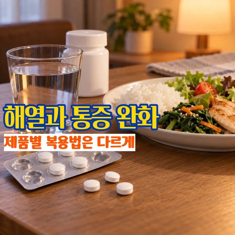 타이레놀효능 식사 전 타이레놀빈속에 먹어도 될까 성분과 복용법