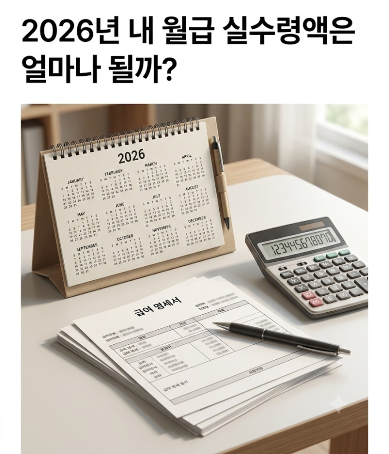"세전 연봉이 작년과 똑같이 5,000만 원인데" 통장에 찍히는 월 실수령액이 줄어든 진짜 이유