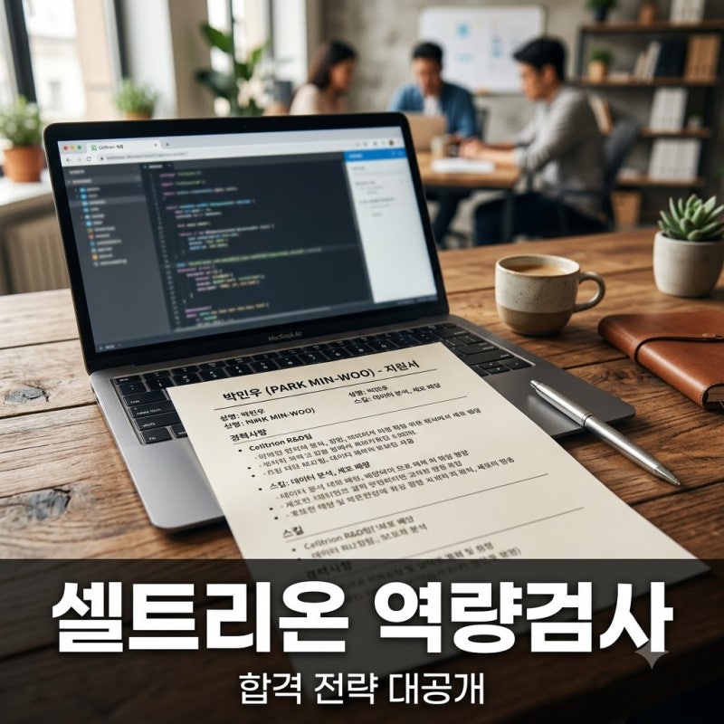 셀트리온 역량검사, 탈락하는 사람만 모르는 '이것'과 합격 핵심 팁
