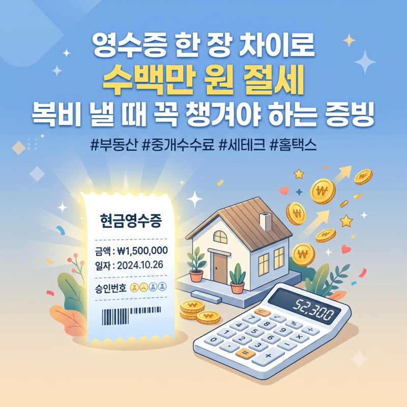 부동산 중개수수료 계산법과 요율표 총정리 (매매·전월세 복비 절약 팁)