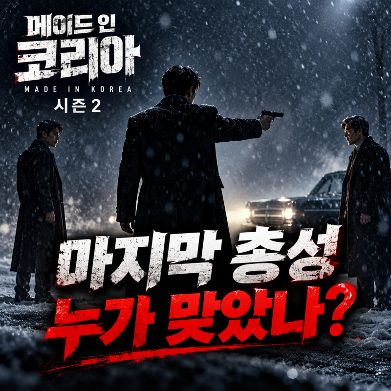 메이드 인 코리아 시즌2 결말｜백기태 결국 어떻게 됐나? 마지막 총성 의미