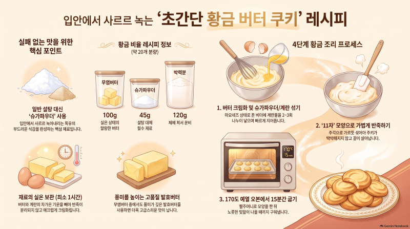 버터링쿠키 만들기