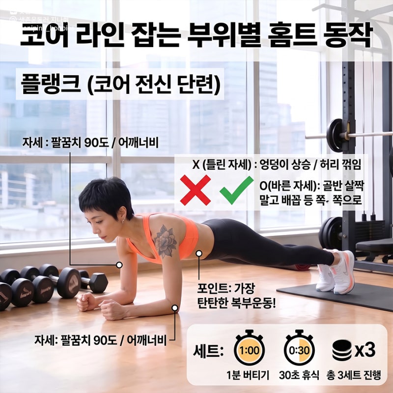 추석 급찐살 다이어트! 여자 뱃살 빼는 법과 복부 코어 운동 꿀팁