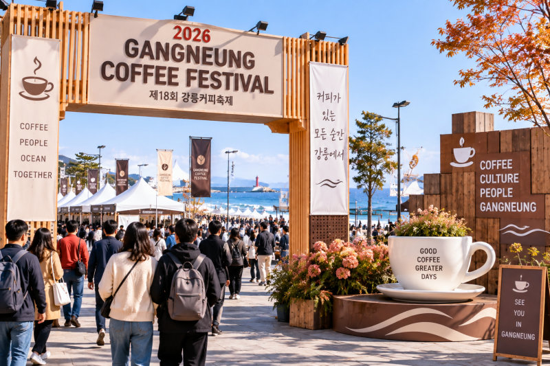 2026 강릉 커피 축제 언제 어디서? 일정·위치·주차·입장료·즐길거리 한눈에 정리