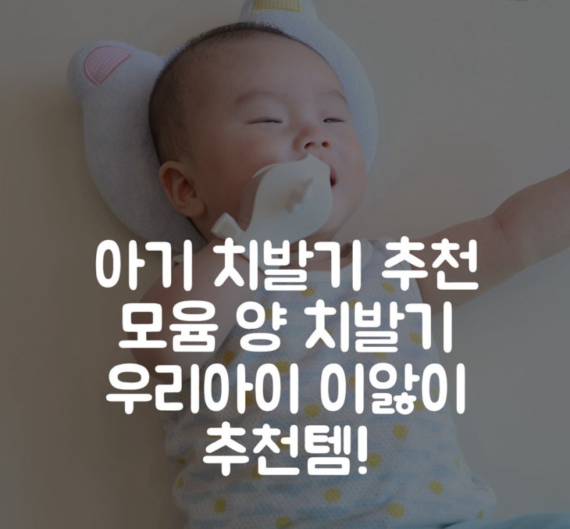모윰 양 치발기 후기｜아기 치발기 추천, 직접 사용해본 솔직 리뷰