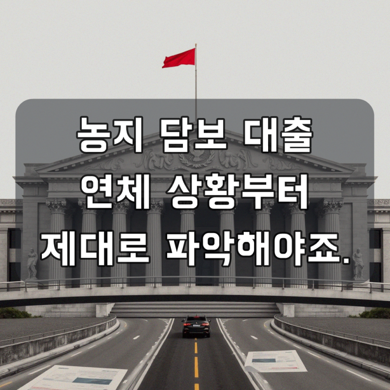 농지 담보 대출 연체 개인회생 안되나, 필수적인 전략들