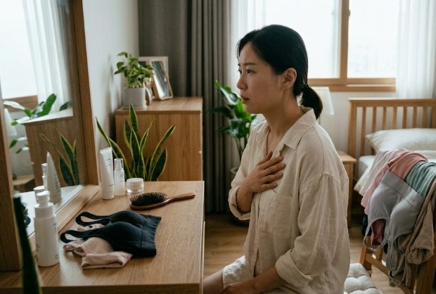 생리 전 가슴통증, 호르몬 때문인 줄 알았는데…뜻밖의 원인 4가지