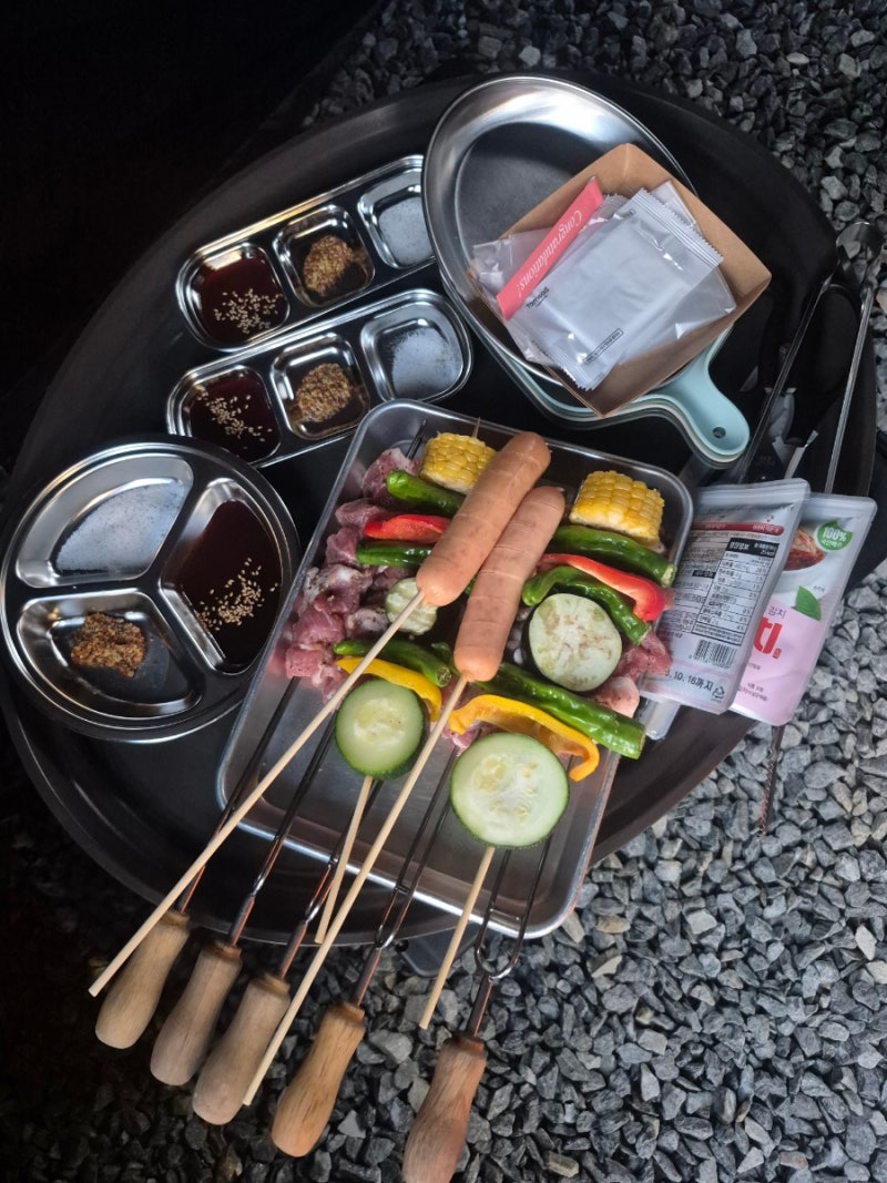 패밀리 바베큐 파티하기 좋은 곳 [불멍카페 리틀톤파크]