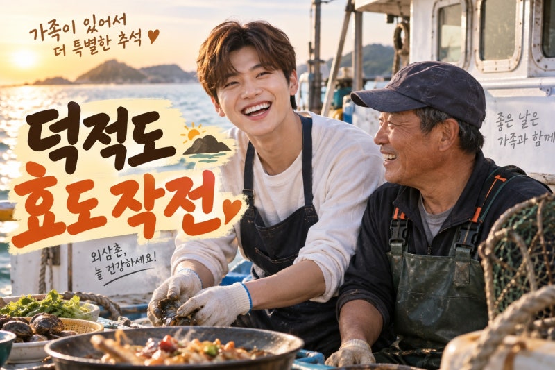 박지현, 덕적도 외삼촌 위해 나선 특별한 추석 효도…요리부터 배 청소까지