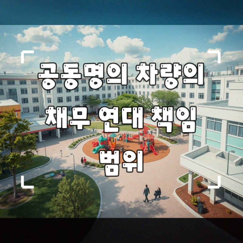 자동차 공동명의 대출 부채 파산 가능 여부, 빠르고 쉽게