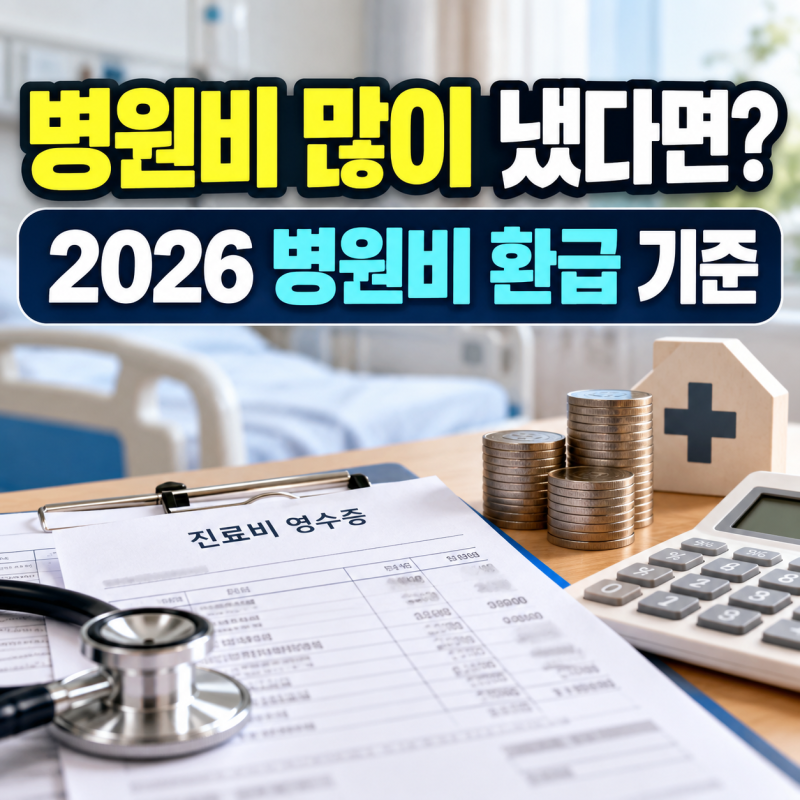 수술비가 크게 나온 뒤 알아두면 좋은 병원비 환급 기준