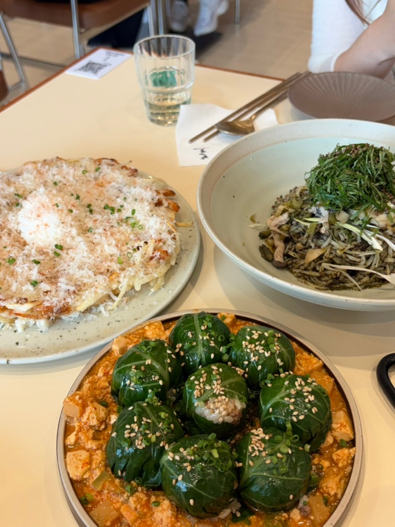 [내돈내산] 잠실 맛집 난포 롯데월드몰점 | 웨이팅 & 새우감자전 강된장쌈밥 전복들깨국수 후....