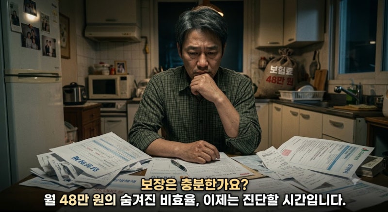 40대 외벌이 가장의 보험 다이어트 : 월 48만 원에서 21만 원으로 줄이고 보장은 3배 늘린 비결