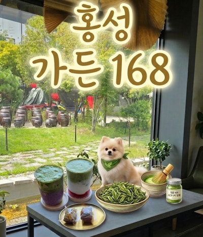 홍성 강아지 동반 카페 애견 카페 가든 168