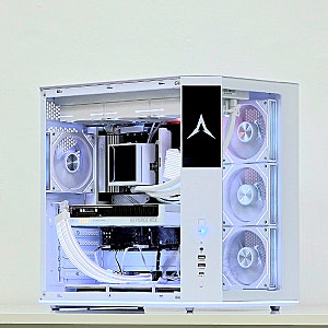 전주 조립컴퓨터 | 앱코 UD51L 엑시드 LCD 화이트 케이스로 완성한 게이밍 PC, 고객님 댁 방문 설....
