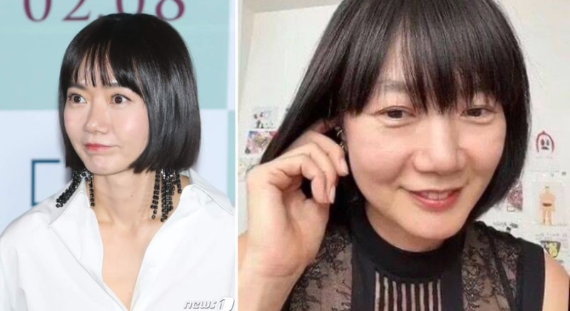 쇼핑 자랑 후 46세 배두나 라방중 쌩얼 급속 노화&외모품평 또 논란 만드는 언론사들