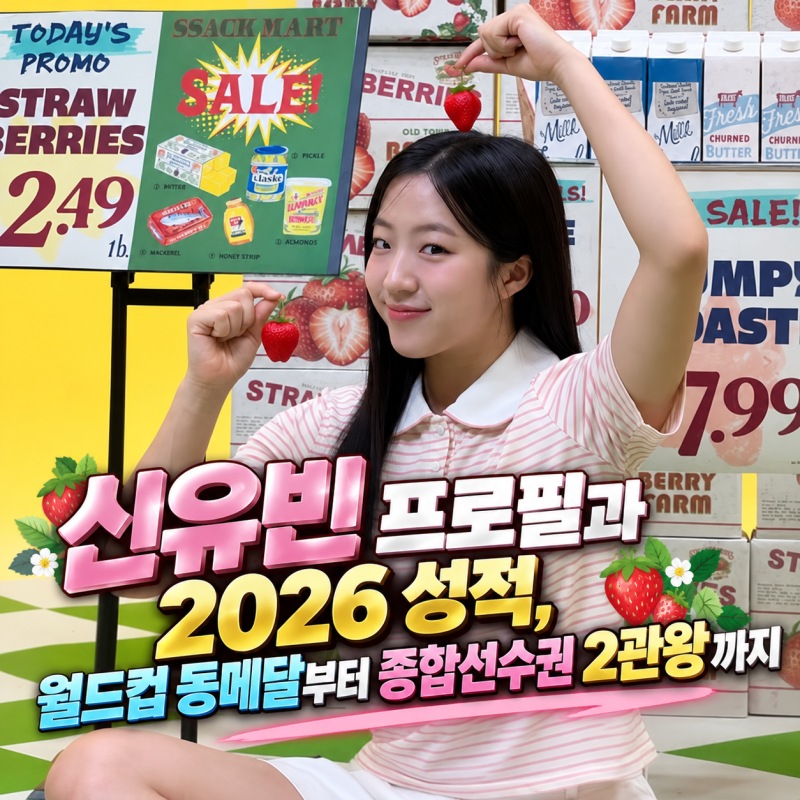 신유빈 프로필과 2026 성적, 월드컵 동메달부터 종합선수권 2관왕까지