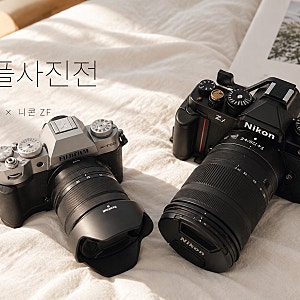 니콘 ZF 후지필름 X-T50 사진 비교｜결혼기념일 선물로 시작된 부부 카메라 대결