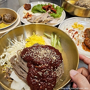 길동 맛집 의령메밀집 강동길동역점, 강동 맛집·강동구 점심 맛집 소바 정식 후기