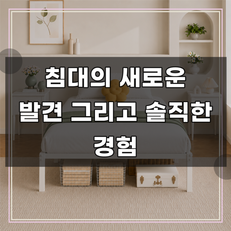 Novaz 철제 침대프레임 침대깔판 매트리스 받침대 저상형 철제침대