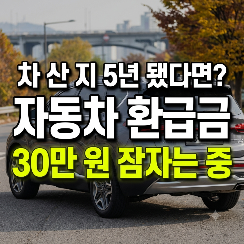 자동차 환급금 조회 방법 총정리! 지역개발채권 미환급금 30만원 1분 수령 팁