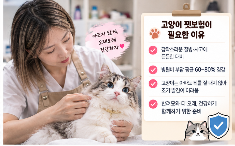 고양이 펫보험 가입 전 확인해야 할 7가지, 무엇일까요?
