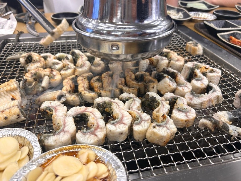추석 가족외식 찐후기｜전남광주맛집 더큰장어 본점, 1층 구매→2층 숯불구이까지 실패 없는....