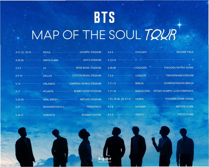 BTS '아리랑' 투어, 전 세계 매출 1위 석권! 역대급 흥행 신화 쓰다