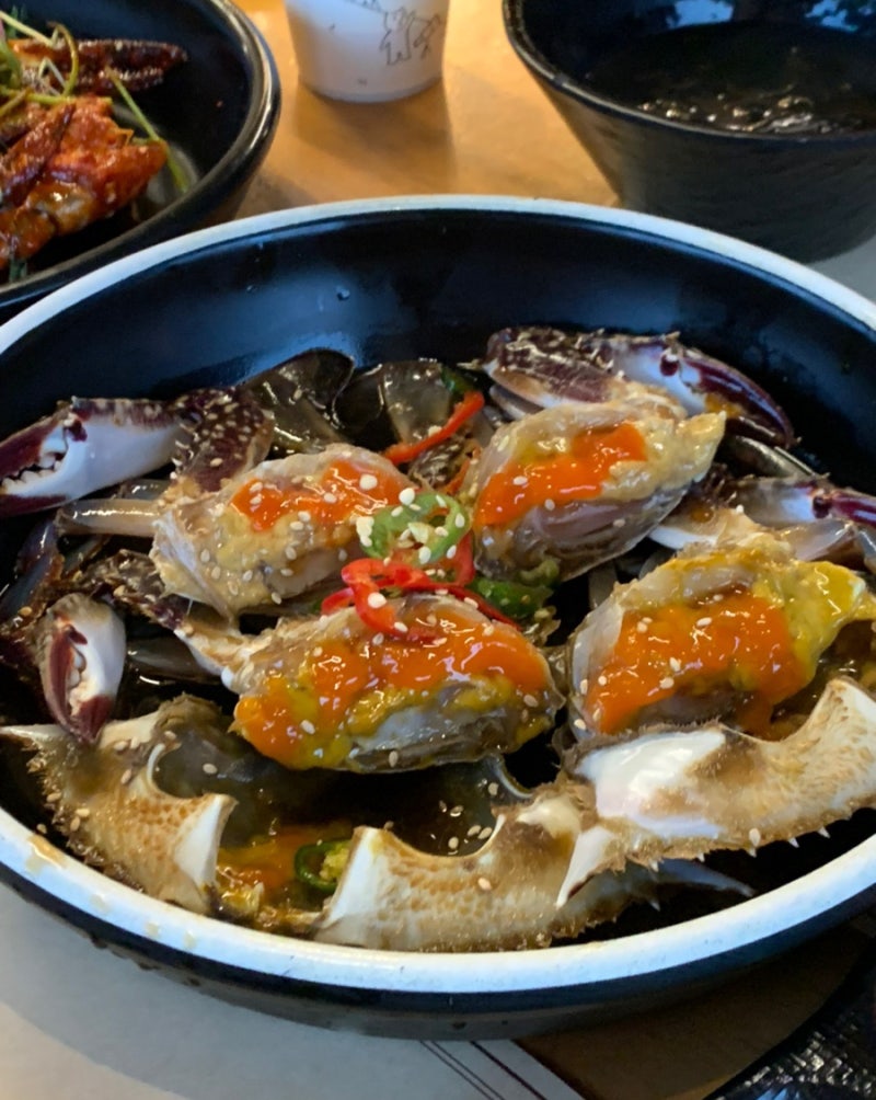 천안 유량동 맛집 밥집 꽃게옥, 부모님과 가족식사 알배기정식 4인 후기